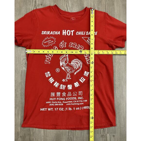 Huy Fong Sriracha Logo Short Sleeve Crewneck Tshirt Men’s Size M - Picture 2 of 4